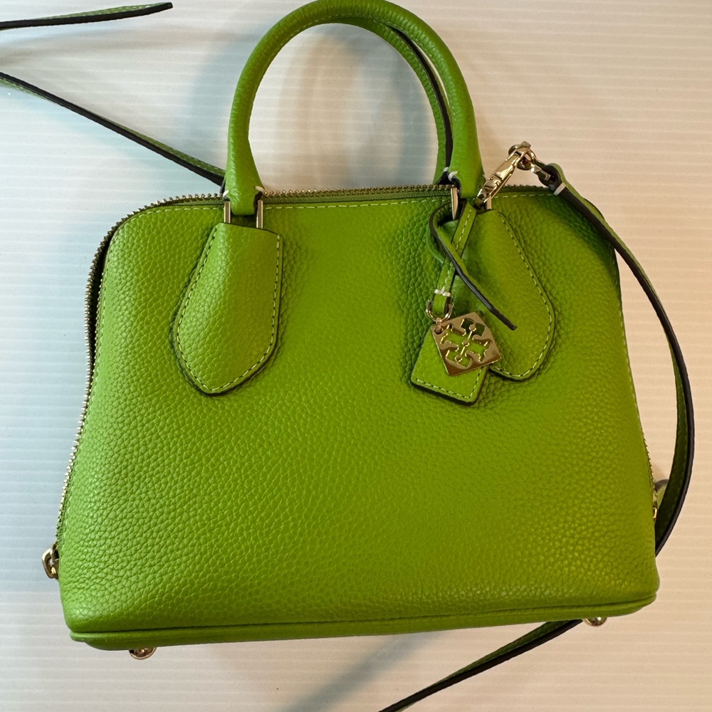 Tori Birch Mini leather handbag